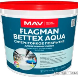 Краска Flagman Bettex Aqua 3 л (белый матовый) цена
