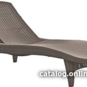 Шезлонг Keter Pacific Sun (капучино) цена