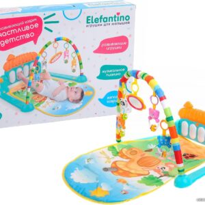 Развивающий коврик Elefantino Счастливое детство IT104345 цена