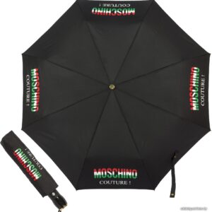 Складной зонт Moschino 8015-OCA Tricolore Black цена