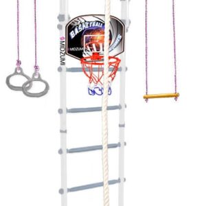 Детский спортивный комплекс Midzumi Hoshi Ton Basketball Shield (снежный барс) цена