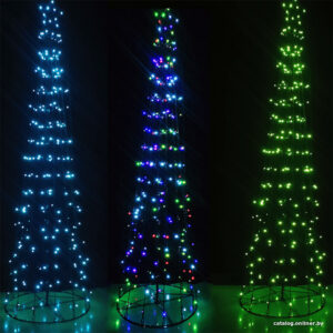 Световое дерево КС Smart Xmas Tree D-500мм 12W RGB 220-240 955147 (1.8 м) цена