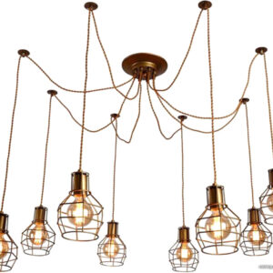 Подвесная люстра Escada Boston 1129/8S E27*60W Bronze цена