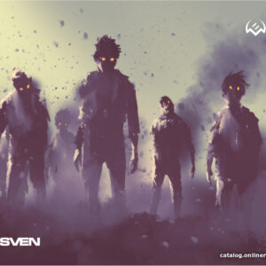 Коврик для мыши SVEN MP-G02S Zombie цена