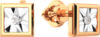Серьги из комбинированного золота 3D00204.14K.B.ZZ 21век