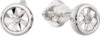 Серьги из белого золота 3D00205.14K.W.ZZ 21век