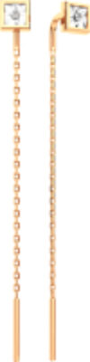 Серьги из комбинированного золота 3D00206.14K.B.ZZ 21век