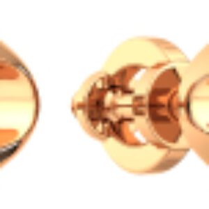 Серьги из комбинированного золота 3D00340.14K.B.ZZ 21век