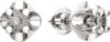 Серьги из белого золота 3D00340.14K.W.ZZ 21век