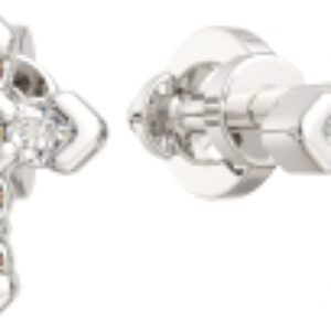 Серьги из белого золота 3D00438.14K.W.ZZ 21век
