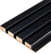 Реечная панель МДФ 3D Line Modern L04 Черная 21век