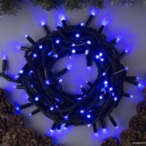 Новогодняя гирлянда Luazon Нить 10 м 3584119 (синий) цена
