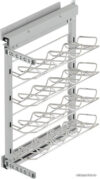 Корзина для вина выдвижная Starax S-2182-C (левое крепление