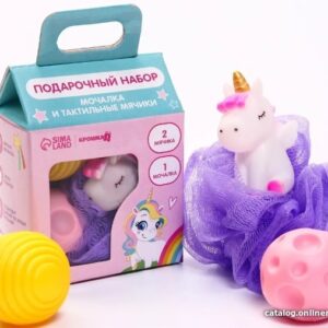 Набор игрушек для ванной Крошка Я Единорог 7412555 цена