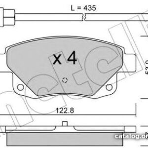Metelli 2206810 цена