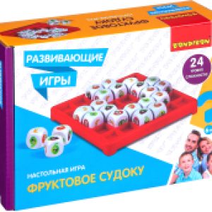 Развивающая игра Фруктовое судоку / ВВ4513 21век