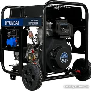 Дизельный генератор Hyundai DHY6500FE цена