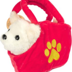 Мягкая игрушка Собака в сумочке / ВВ4615 21век