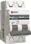 Выключатель автоматический ВА 47-63 2P 40А (C) 4.5kA PROxima / mcb4763-2-40C-pro 21век