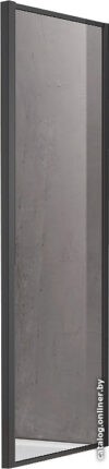 Душевая стенка Aquatek AQ ARI WA 10020BL 100x200 (черный/прозрачное стекло) цена
