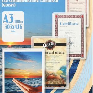 Пленка для ламинирования Office-Kit матовая A3 125 мкм 100 шт PLP303*426/125 m цена