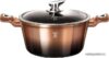 Кастрюля Berlinger Haus Rosegold Noir Metallic Line BH-1895 цена