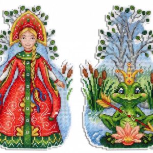 Набор для вышивания Жар-Птица Царевна-лягушка цена