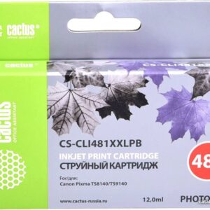 Картридж CACTUS CS-CLI481XXLPB (аналог Canon CLI-481XXL PB) цена