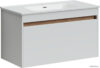 Sancos Тумба под умывальник Smart SM90W (белый глянец) цена