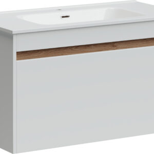 Sancos Тумба под умывальник Smart SM90W (белый глянец) цена