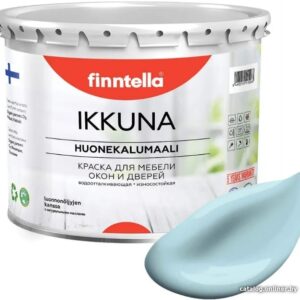 Краска Finntella Ikkuna Jaata F-34-1-3-FL018 2.7 л (светло-голубой) цена