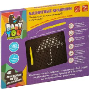 Развивающая игрушка Мозаика в планшете. Магнитные крапинки / ВВ5125 21век