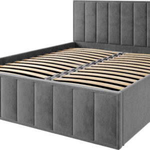 Кровать ДСВ Лана 1.4 с ПМ 140x200 (графит софт) цена