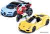 Набор Siku Porsche 918 Spyder и Bugatti Chiron и Ducati 1299 Panigale 6313 цена