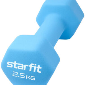 Гантель Starfit DB-201 2.5 кг (синий пастель) цена