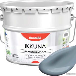 Краска Finntella Ikkuna Harmaa F-34-1-3-FL005 2.7 л (серо-голубой) цена