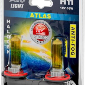 Галогенная лампа AVS Atlas Anti-Fog H11 2шт цена