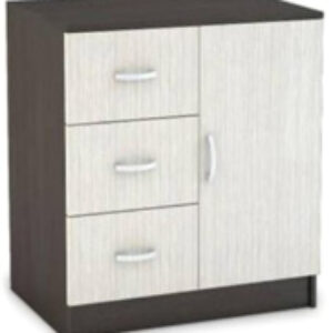 Тумба Басса КМ-553-М 3 ящика 1 створка 21век