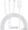 Кабель Baseus Superior Series Fast Charging USB Type-A - USB Type-C/microUSB/Lightning (1 м