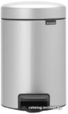 Мусорное ведро Brabantia Pedal Bin NewIcon 3 л (серый металлик) цена
