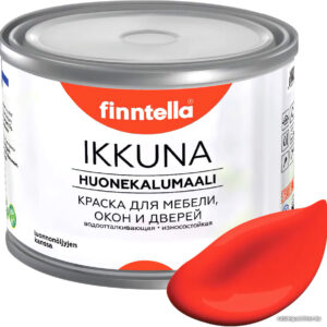 Краска Finntella Ikkuna Puna Aurinko F-34-1-3-FL125 2.7 л (закатный красный) цена