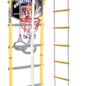 Детский спортивный комплекс Midzumi Niji Basketball Shield (лимонный пай) цена
