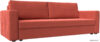 Диван Лига диванов Лига-006 117333 (микровельвет коралловый) цена