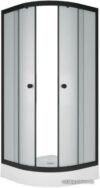 Душевой уголок Метакам Classic Black 80x80 ШПS_013569 (матовое стекло) цена