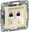 Розетка телефонная Schneider Electric Sedna SDN4201147 цена