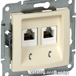Розетка телефонная Schneider Electric Sedna SDN4201147 цена