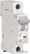 Выключатель автоматический Eaton HL-C101 1P 10A C 4.5кA 1M 194729 цена