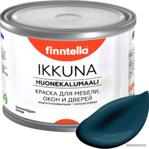 Краска Finntella Ikkuna Valtameri F-34-1-3-FL010 2.7 л (темно-бирюзовый) цена
