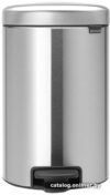 Мусорное ведро Brabantia Pedal Bin NewIcon 12 л (стальной матовый) цена