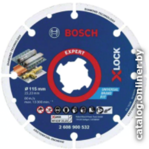 Отрезной диск алмазный Bosch 2.608.900.532 цена